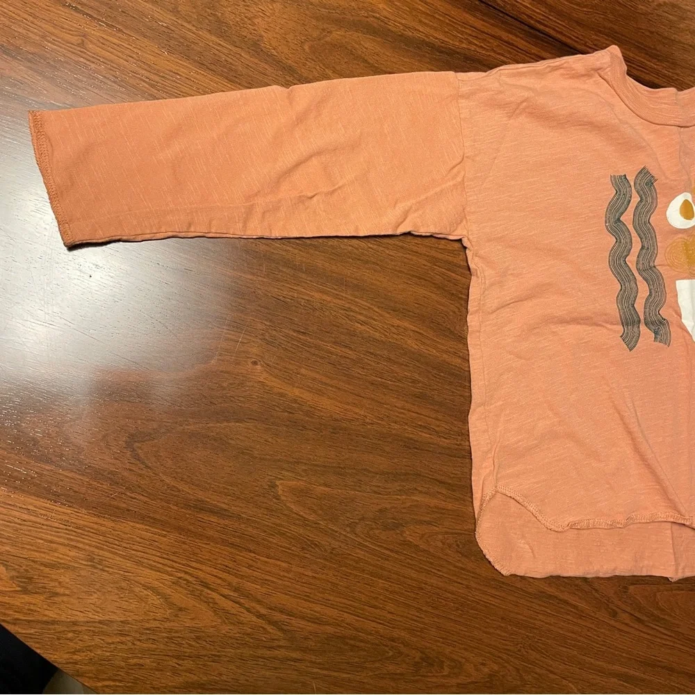 Kids' Open Edit Long Sleeve Tee Ramen, Noodles 2T